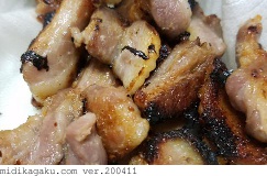 ブタ-料理-豚バラ焼き